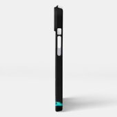 眠れる天使が石の上に iPhoneケース (左側面)