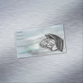 眠れる天使の名刺 マグネット名刺 (インサイチュ)