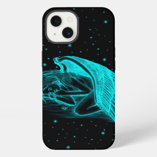 眠れる天使 iPhoneケース (裏面)