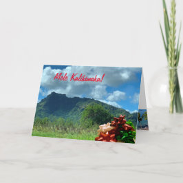 眠れる巨大クリスマス カード