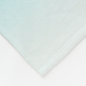 眠れる帽子のかわいいカタツムリ フリースブランケット (角)