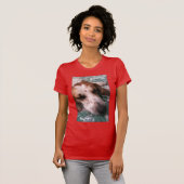 眠れる森の美女のハウンドドッグのティー Tシャツ (正面フル)