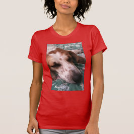 眠れる森の美女のハウンドドッグのティー Tシャツ