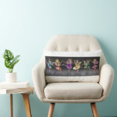 眠れる森の美女のバレエの妖精の枕 ランバークッション (椅子)