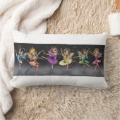 眠れる森の美女のバレエの妖精の枕 ランバークッション (ブランケット)