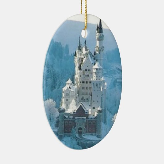 眠れる森の美女の城 セラミックオーナメント (右)