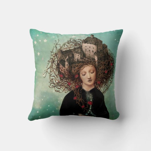 眠れる森の美女の夢 クッション (裏面)