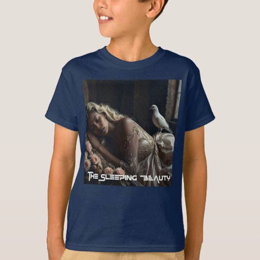 眠れる森の美女 - バレエとダンス Tシャツ (正面)