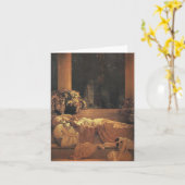 眠れる森の美女、Maxfield Parrish カード (黄色い花)