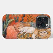 眠れる狐 iPhoneケース (裏面横)