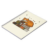 眠れる猫の読書ノートブック ノートブック (左側)
