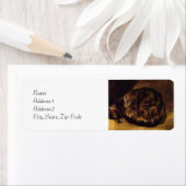 眠れる猫バイルノアール ラベル (インサイチュ)