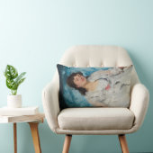 眠エレガントるフランスの女 ランバークッション (椅子)