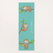 眠パーソナライズされたいハッピースナグリ ヨガマット (裏面)