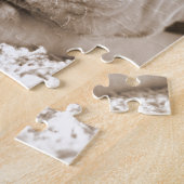 眠フレンドリーい白いピットブル嫌い行為は繁殖しない ジグソーパズル (側面)