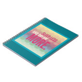 眠感動的やる気を起こさせるる夢をもっと減らす ノートブック (左側)