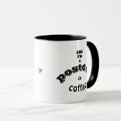 眠気博士 コーヒー研究員 面白マグカップ マグカップ (正面右)