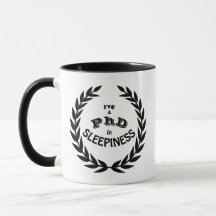 眠気博士 コーヒー研究員 面白マグカップ