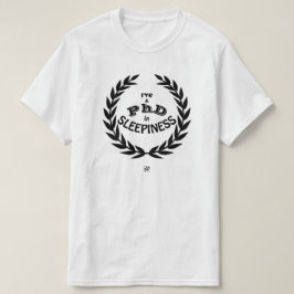 眠気v1で博士号を取得 tシャツ