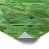 眠素晴らし絵画るキツネのデジタル ポスター (角)