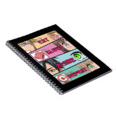 眠食べるANIME LOVER OTAKU GIRL日本の RAMEN ノートブック (右側)