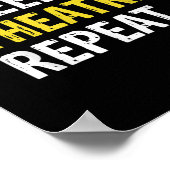 眠食べ劇場リピート俳優ドラマギフト ポスター (角)