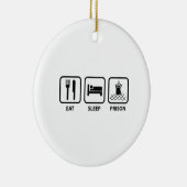 眠食べ獄所 セラミックオーナメント (右)