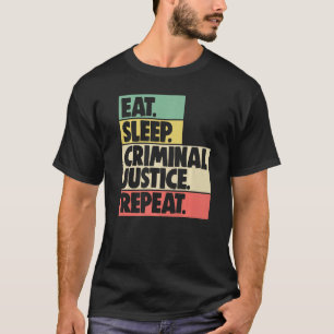 眠食べ罪刑事司法再臨女性裁判所レガ Tシャツ