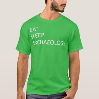 眠食べ考古学 Tシャツ