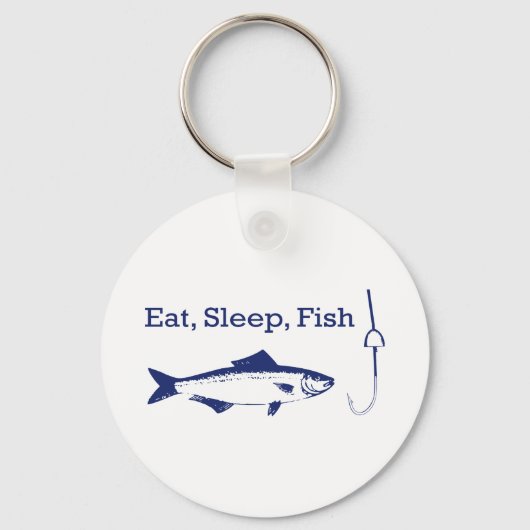 眠食べ魚 キーホルダー (正面)
