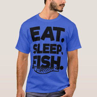 眠食べ魚 Tシャツ