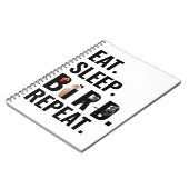 眠食べ鳥の繰り返し ノートブック (左側)