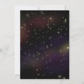 眩しい宇宙サンキューフラットカード サンキューカード (裏面)