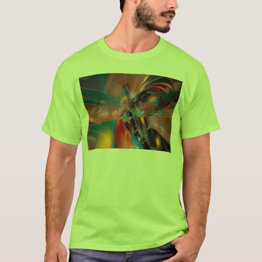 眩まされた男性へ Tシャツ (正面)