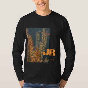 眩ます黒いアロエジュニア Tシャツ