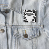 眩暈がするようなコーヒー 缶バッジ (インサイチュ)