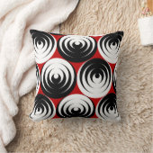 眩暈がするような円 クッション (ブランケット)