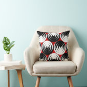 眩暈がするような円 クッション (椅子)