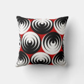 眩暈がするような円 クッション (裏面)