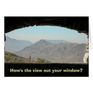 (眺めがあるかいかにアリゾナのスカイラインか。)