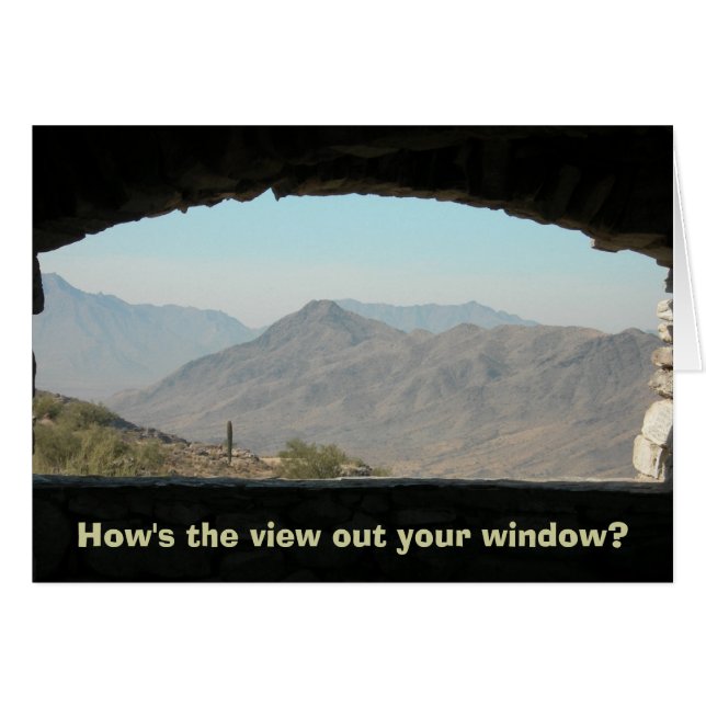 (眺めがあるかいかにアリゾナのスカイラインか。) (正面横)