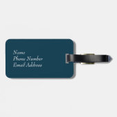 眺めのドゥブロブニク ラゲッジタグ (裏面横)