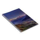 眺めの景色: ヒマラヤ山脈POKHARAネパール ノートブック (右側)