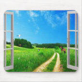 眺めの良い部屋 マウスパッド (正面)