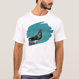 眺めの良い鳩 Tシャツ