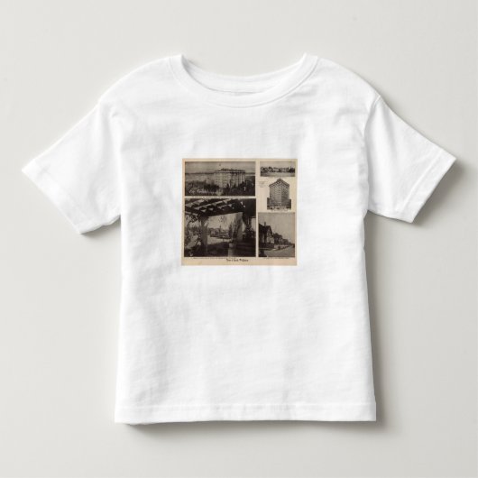 眺め、シアトル トドラーTシャツ (正面)