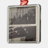 眺め、シアトル メタルオーナメント (左)