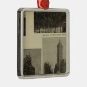 眺め、スポケーンの繁栄 メタルオーナメント (右)