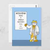 眼の手術の迅速な回復 ポストカード (正面/裏面)