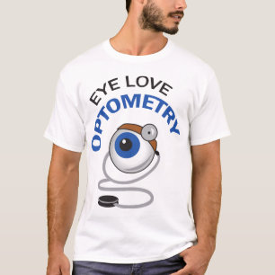 眼の視力測定 Tシャツ